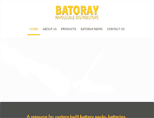 Tablet Screenshot of batoray.com